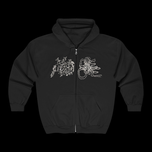 Playboi Carti Merch - Knot Zip Up Hoodie
